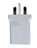 Genuine Xiaomi MDY-12-EV 55W USB Fast Turbo Charger for Xiaomi Phones Plug Only – Phone Accessories Store