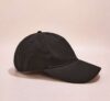 George Canvas 100% Cotton Adjustable Black Baseball Cap Free C&C