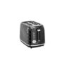 George Home Black Diamond Effect Toaster- 2 Slice