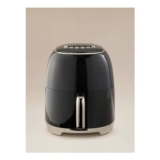 George Home Black Retro 6L Digital Air Fryer