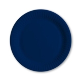 George Home Navy Paper Plates 12 Pack