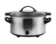 George Home Stainless Steel Manual 5L Slow Cooker – Free C&C