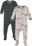 Gerber Baby Boys 2-Pack Footed Pajamas