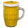 German mustard in a beer tankard