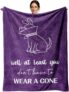 Get Well Gift for Women, Gift for Women 60 x 50, Get Well Soon Gifts for Female After Surgery, Feel Better/Recovery After Surgery Gift for Female/Teenage Girl (Purple)
