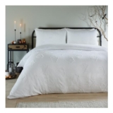Ghostly Ghouls Duvet Cover Set Soft Halloween Bedding White King