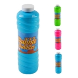 Giant Bubble Mix 1 Litre with Wand, Multicolor