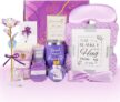 Gifts for Women Unique Self Care Package Presents for Mum Grandma Purple