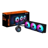 Gigabyte Aorus Waterforce II 360 AIO Liquid CPU Cooler- 3x120mm ARGB Fans, slide-in interlocking mechanism, Daisy-Chain, Intel LGA 1851