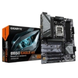 Gigabyte B650 EAGLE AX Motherboard – Supports AMD Ryzen 7000 CPUs, 1222 Phases Digital VRM, up to 7600MHz DDR5 (OC)