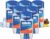 Gillette Sport Triumph Antiperspirant Deodorant Roll On for Men, Clear Gel Stick, 6 x 70ml, 72HR Sweat Protection Anti-White Marks