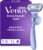 Gillette Venus Extra Smooth Swirl Womens Razor, 1 Refill Razor Cartridges, Pivoting Reusable Handle and Shower Holder
