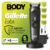 GilletteLabs i7 Body Intimate Hair Trimmer for Men, 3 Body Combs Precision Body & Pubic Hair Trimming, SkinFirst Tech