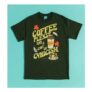 Gilmore Girls Coffee Please and a Shot of Cynicism Green T-Shirt