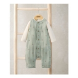 Gingham Romper and Bodysuit