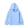 Girls Active Hooded Pullover Sweatshirt, Cornflower Blue, 6-7 Years