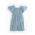 Girls Blue Floral Print Jumpsuit 1-5 Years