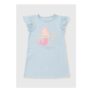 Girls Blue Mermaid Nightie (1-7yrs)