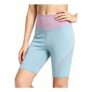 Girls Color-Block Biker Shorts, Compression, Stretchy, Athletic