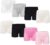 Girls Cycling Cotton Shorts, 8 Pack Stretchy Bike Under Skirt Breathable Soft Cotton Shorts for Girls Sports Play Underdress Pants 2-10 Years
