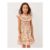 Girls Jelena Butterfly Print Bardot Dress Ivory