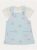 Girls Light Blue Cherry Pinafore and Bodysuit Outfit. Free C&C