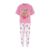 Girls Pink Cherry Teddy Bear Pyjama Set – Mixed Sizes