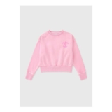 Girls Pink Palm Beach Sweatshirt (7-15yrs)