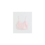Girls Pink Striped Seamless Bralette