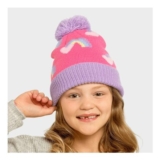 Girls Rainbow Print Jacquard