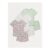 Girls Strawberry Gingham Short Pyjamas 3 Pack