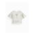 Girls White & Blue Stripe Lemon Print Fluted Sleeve T-Shirt 3-7 Years