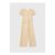 Girls Yellow Puff Sleeve Jumpsuit (7-15yrs)