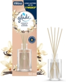 Glade Reed Diffuser, Home Fragrance Infused with Essential Oils, Room Air Freshener With Up to 5 Weeks of Continuous Fragrance, Vanillla Blosson, 50ml
