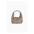 Glittery Hole-Knit Handbag