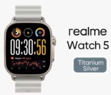 Global Version realme watch 5 1.97 600nits AMOLED 460mAh 14-Day Battery HongKong Willgo Store w. Code