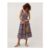 Glori Gingham Jersey Midi Dress Blue