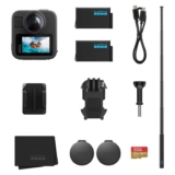 GoPro MAX2 Action Camera Accessory Bundle ( Pre-order / 8K 360 degree / 29MP / Replaceable lens / Extra battery / 64GB SanDisk Extreme SD )