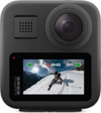 GoPro Max – Traditional Waterproof 360 Action Camera with Spherical Touch Screen 5.6K30 HD Video 16.6MP 360 Photos