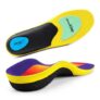 GoSkala Plantar Fasciitis Insoles, Unisex, High Arch Support