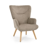 Goeurvant Textured Tub Armchair, High Back, Sand