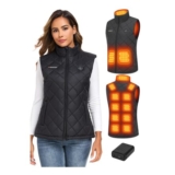 Gokozy Heated Gilet for Women, 13-Zone Heating, Weather-Resistant