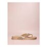Gold Diamante Flip Flops