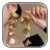 Gold Flower Pearl Earrings for Women – Dangle Statement