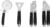 Good Food in Partnership with Tower 4Pc Gadget Set, Pizza Cutter, Y Peeler, Can Opener, Garlic Press, Stainless Steel Heads, Black