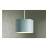 GoodHome Bodmin Blue Oval Lamp Shade (D)30cm