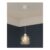 GoodHome Leiston Clear Crystal Effect round Lamp Shade (D)25cm