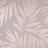 GoodHome Loroco Beige & pink Leaves Metallic effect Contemporary Textured Wallpaper , Free C&C