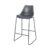 GoodHome Marula Dark Grey Bar Stool