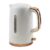 Goodmans Honeycomb White Rose Gold Kettle